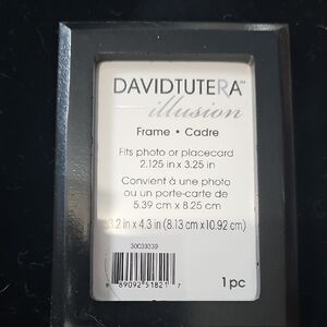 David Tutera Sleek Black Frame